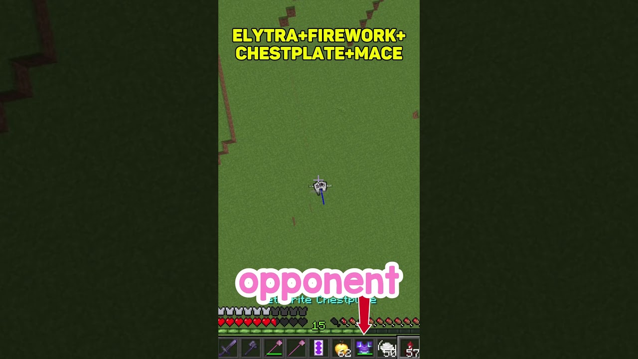 The BEST Elytra Mace Guide in Minecraft &ndash; Learn It in 2 Minutes! #shorts #minecraft #prestance