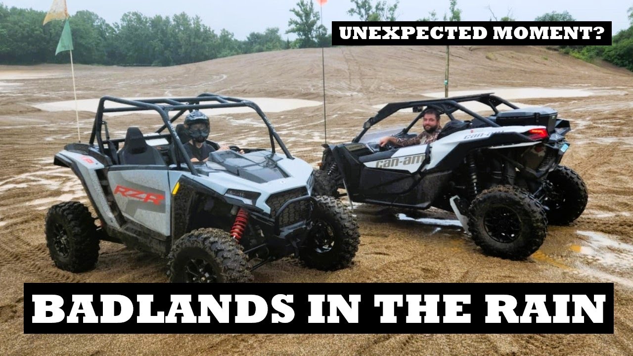 Badlands in the Rain – Jumps, Mud, Creeks and a Wild Moment We Didn’t Expect