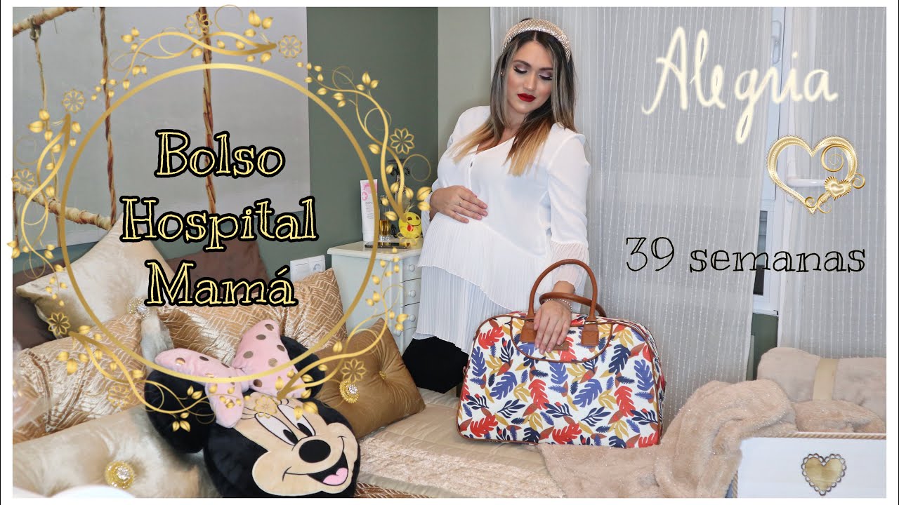 LISTA LA MALETA 🧳  DE MAMÁ QUE ME LLEVO PARA EL HOSPITAL?