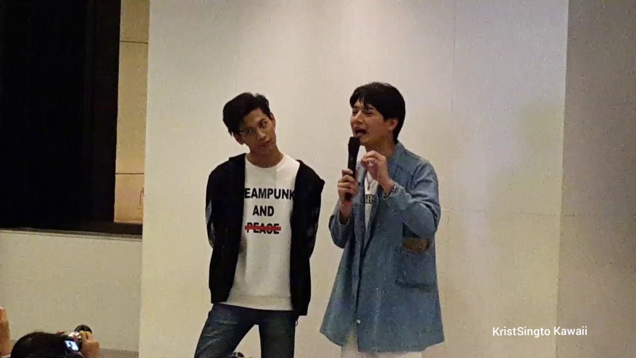 Krist&Singto - รวมคู่พีรญา หลังโปรโมท Our Skyy #อาทิตย์ก้องภพ @ GMM 21/12/18