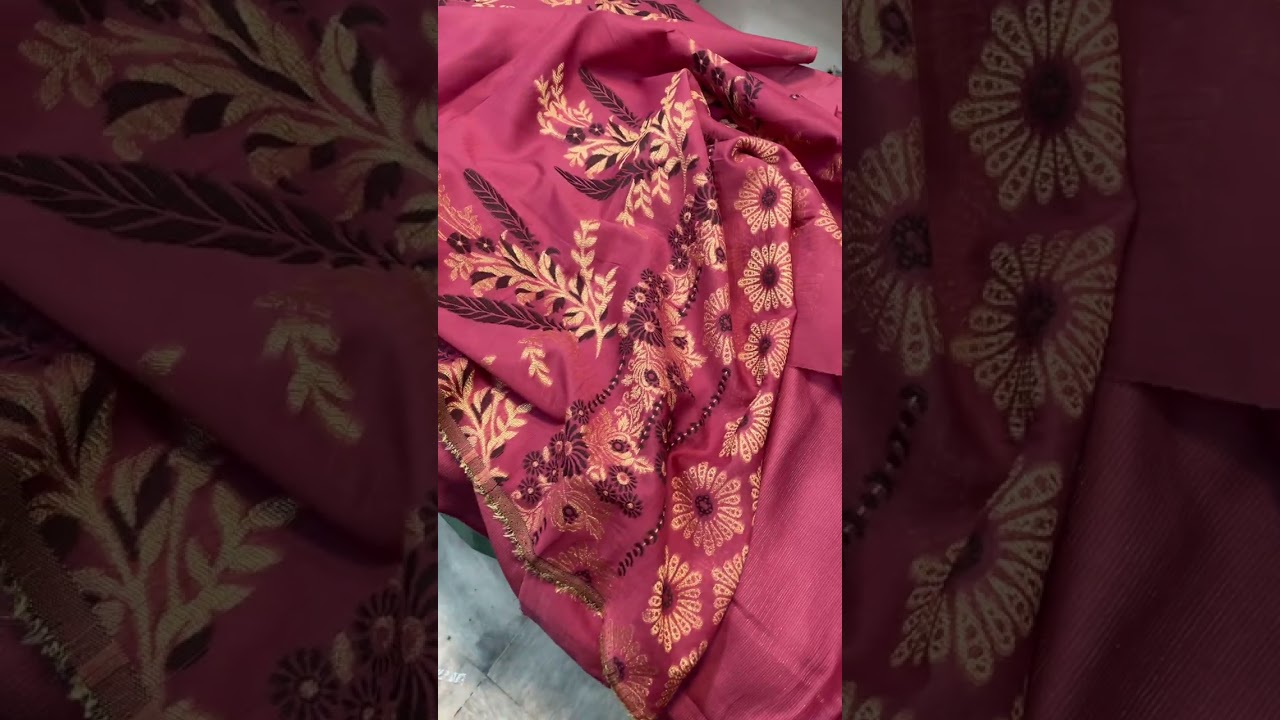 Jecaurd dupatta with plain zarri suit order now whatsappp #lawndresses 
