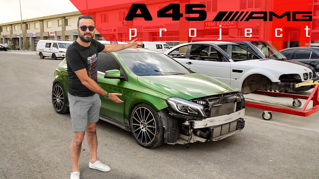 MERCEDES W176 A200 - A45 AMG DÖNÜŞÜMÜ!