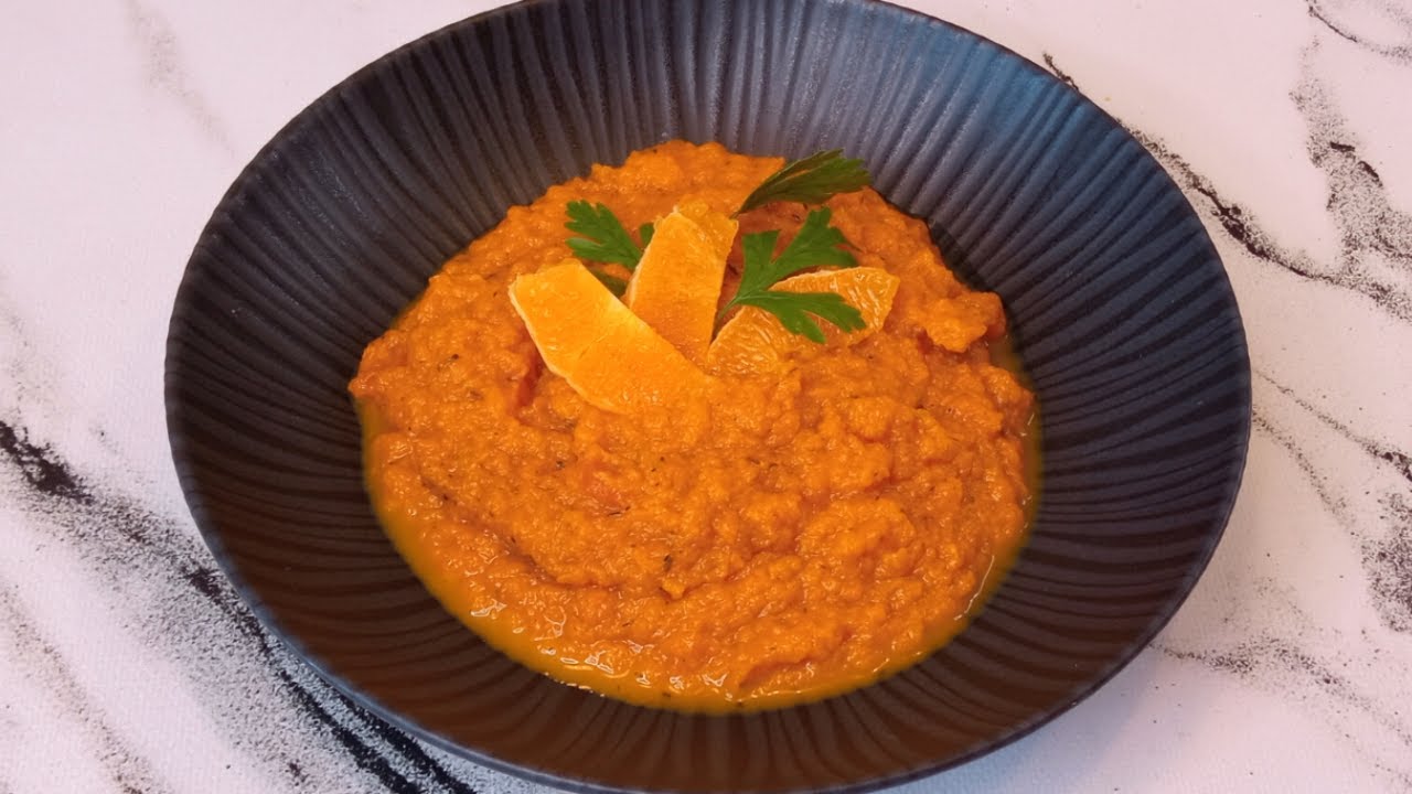 Суп из моркови и сладкого картофеля! Невероятно вкусный крем-суп. Дешево и вкусно!