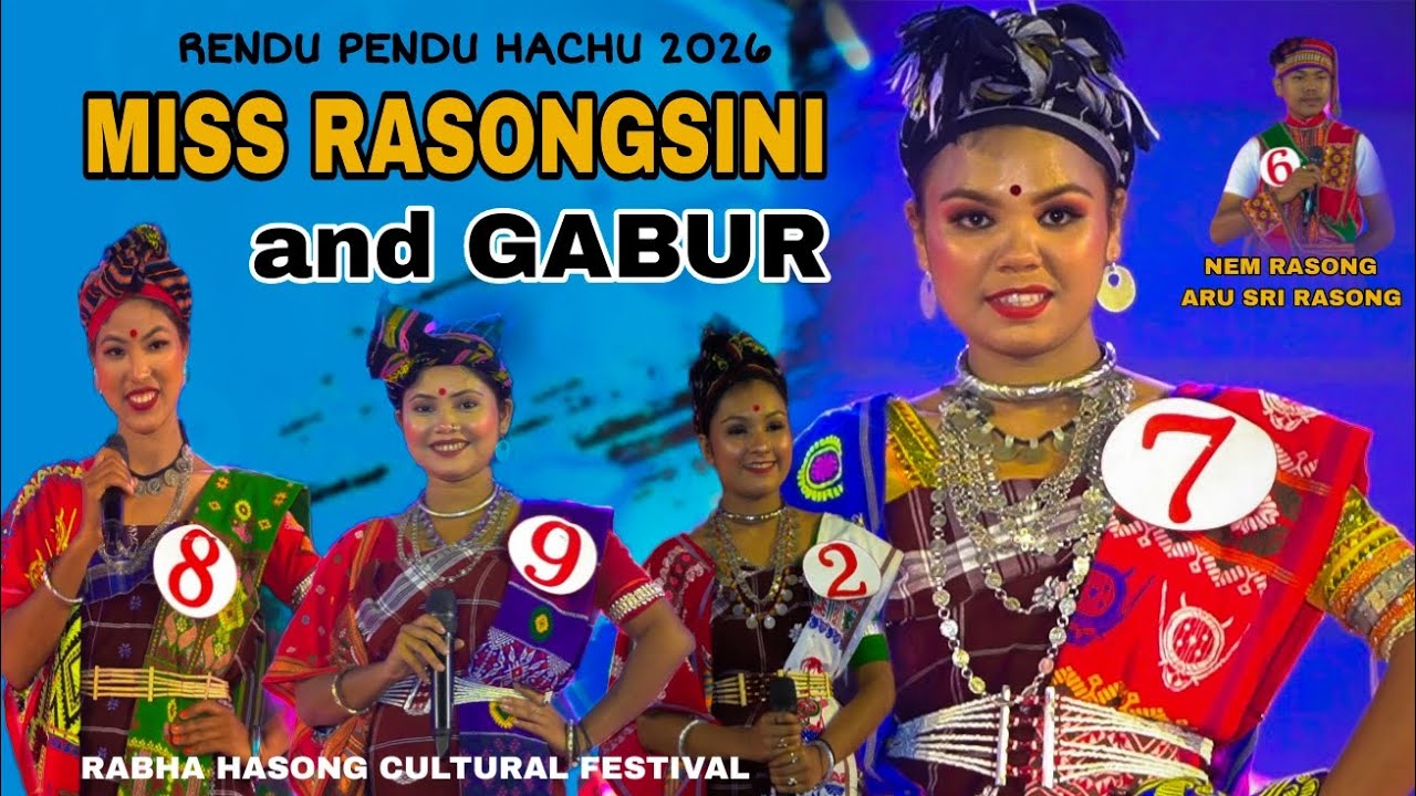 Miss Rasongsini Dorai & Gabur | Rendu Pendu Hachu | Rabha Cultural Festival 2026 | Live Shows 