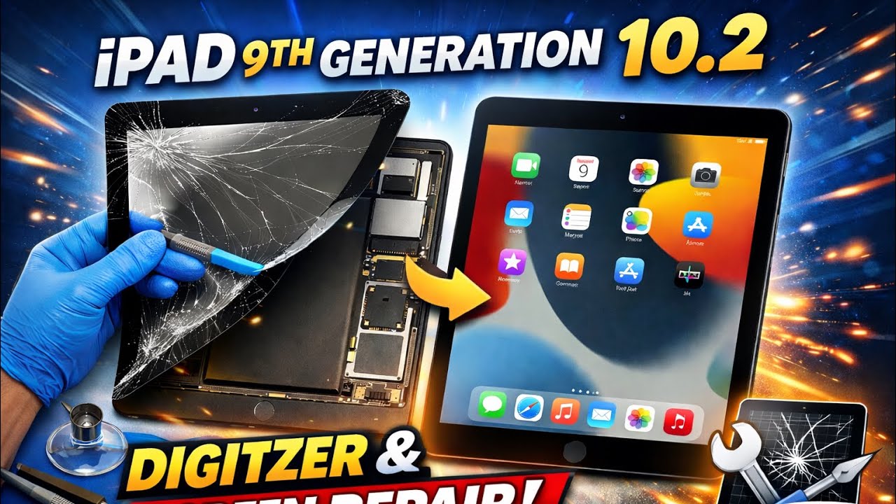 I pad 9th generation lcd and digitizer replacement 