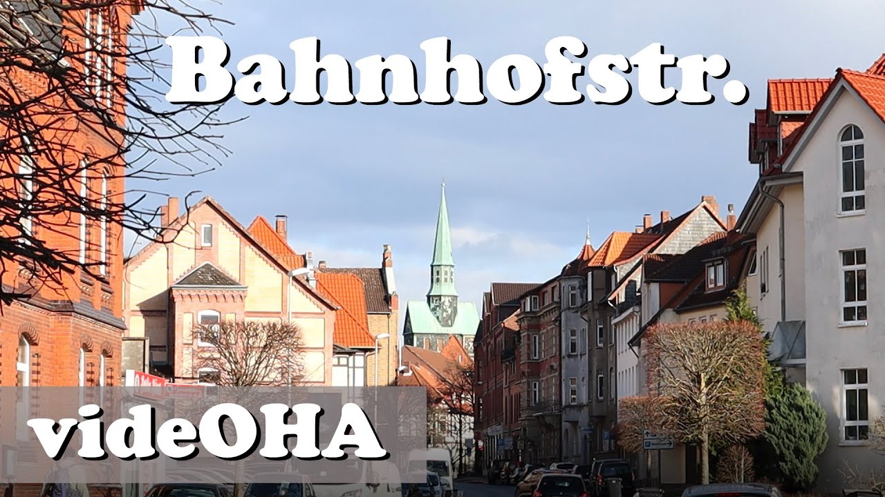 Der Weg zum alten Bahnhof in Osterode am Harz