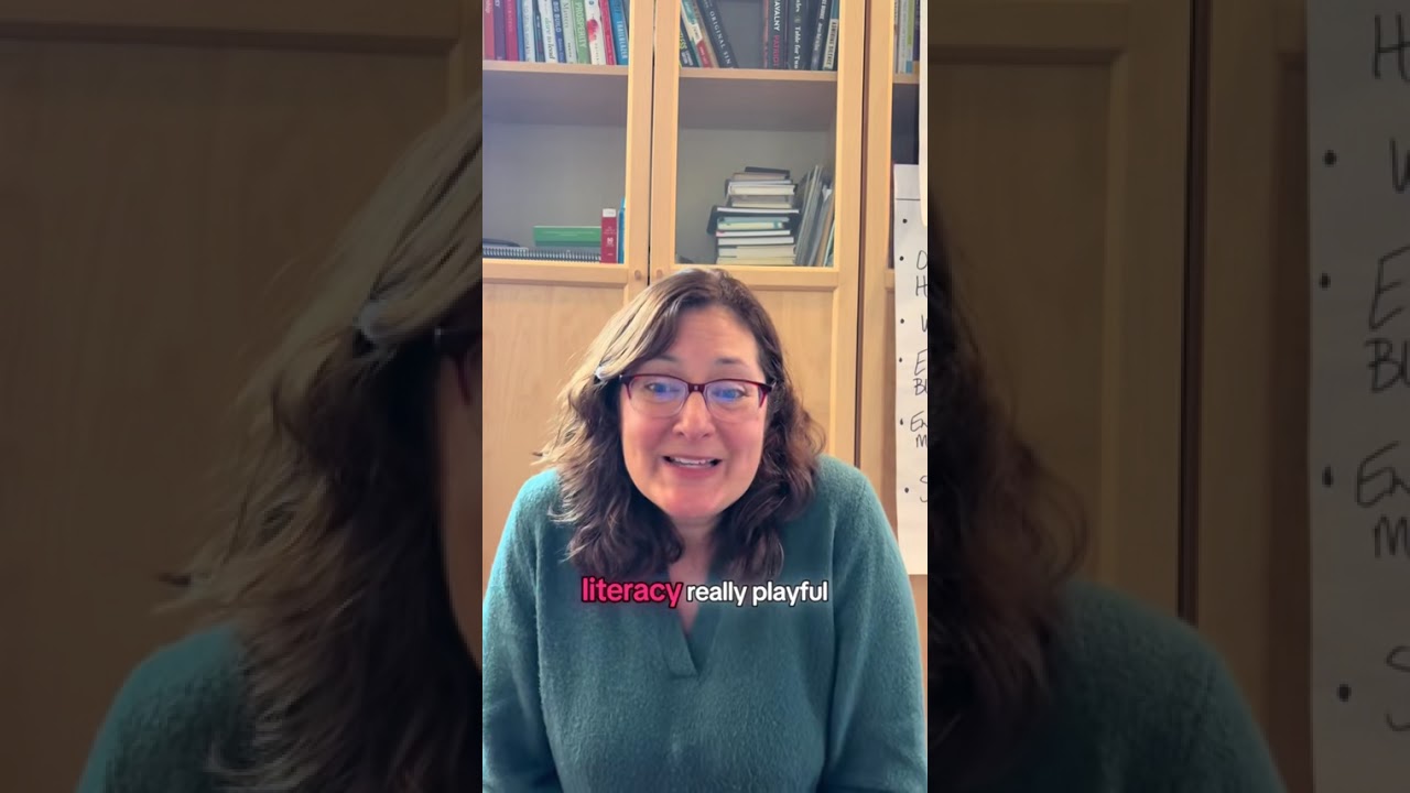 POV: You realized 4-5yo literacy isn't just ABCs. Tune in for Literacy Tips!