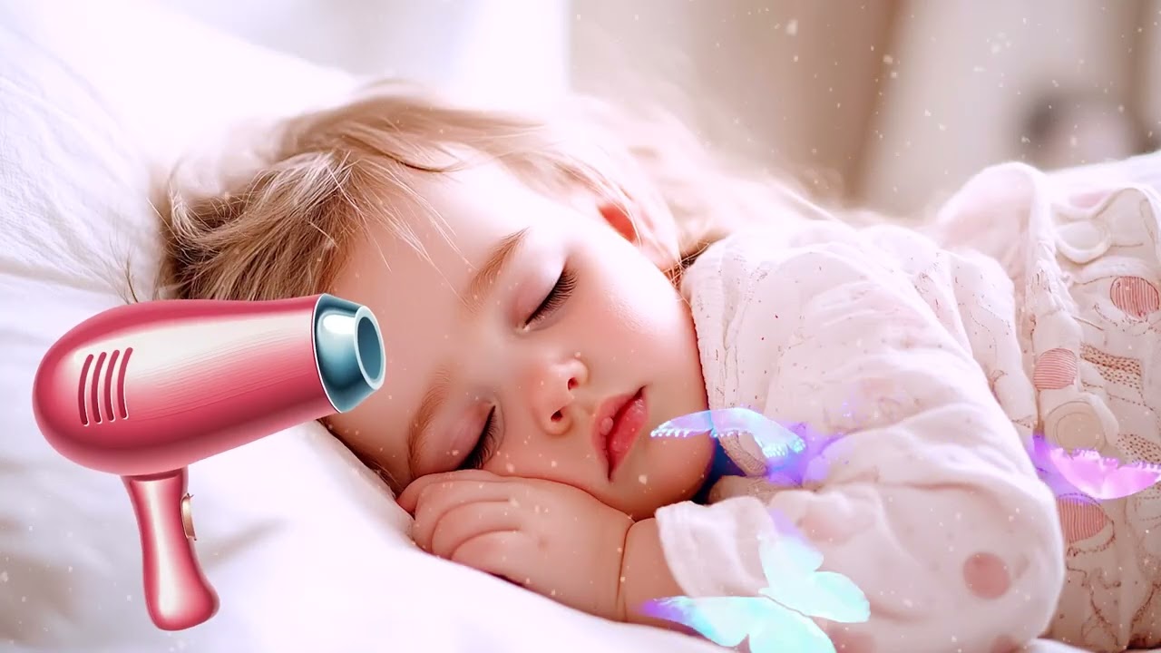 Hair Dryer Sound for Baby Sleep | Baby Fön White Noise 10 Stunden | Schnelles Einschlafen