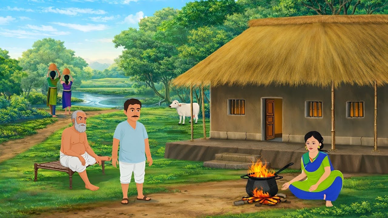 लालच का अंधा खेल | गरीब की बेटी और अमीर का बेटा | Hindi Kahani Cortoon | Moralstory | Hindi stories 