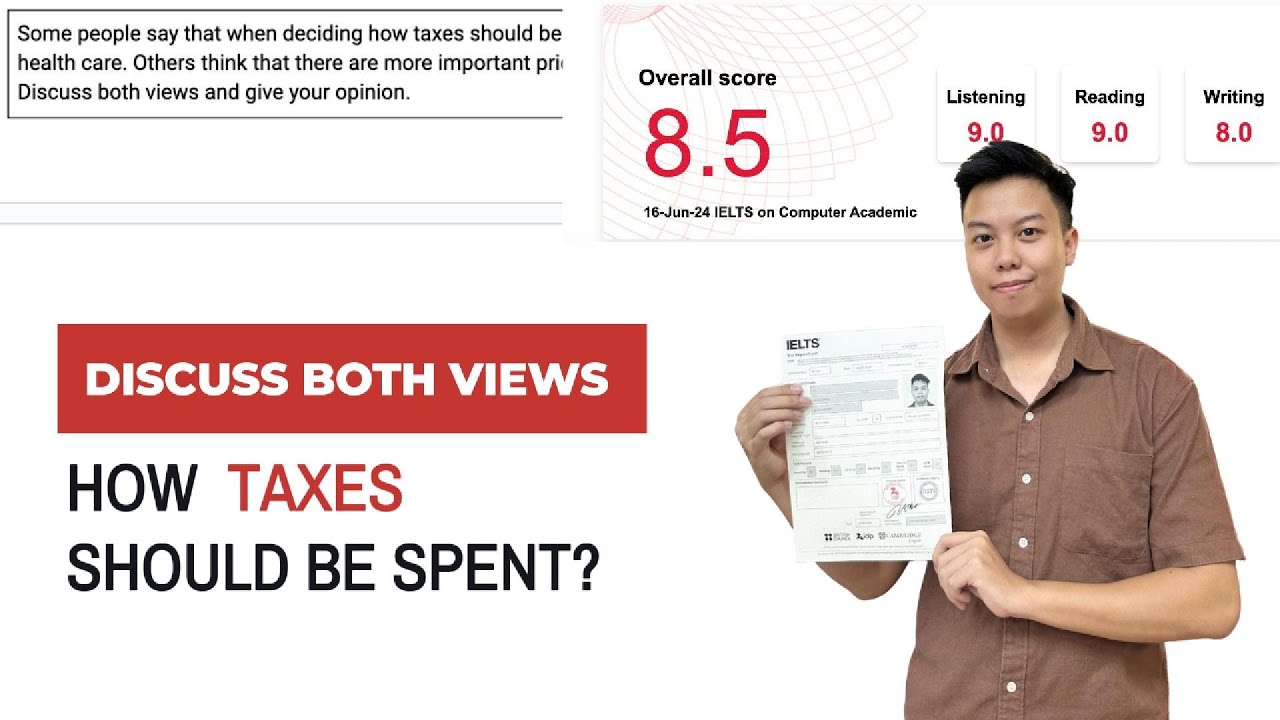 8.5 IELTS🔥 Cách tư duy dạng Discuss both views + Giải đề thi thật (Phần 1)