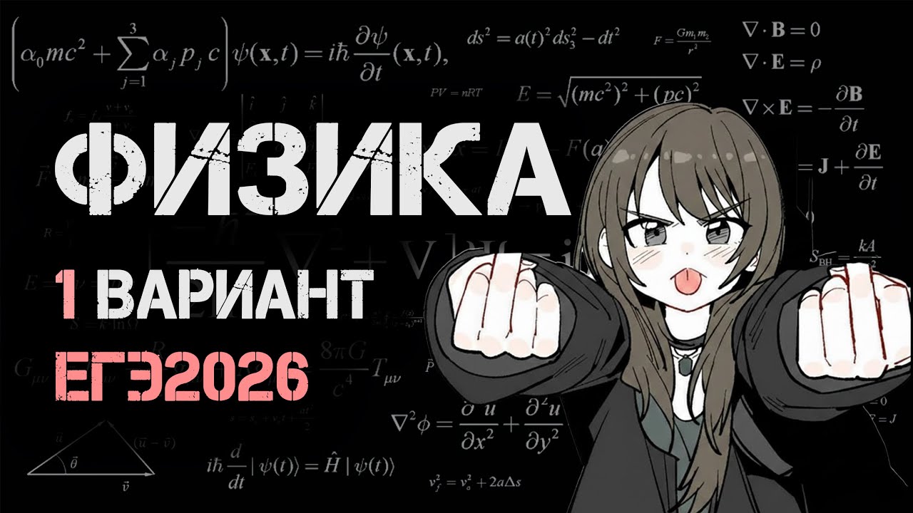 ЕГЭ-2026 ФИЗИКА | Разбор 1 варианта  | М.Ю. Демидовой
