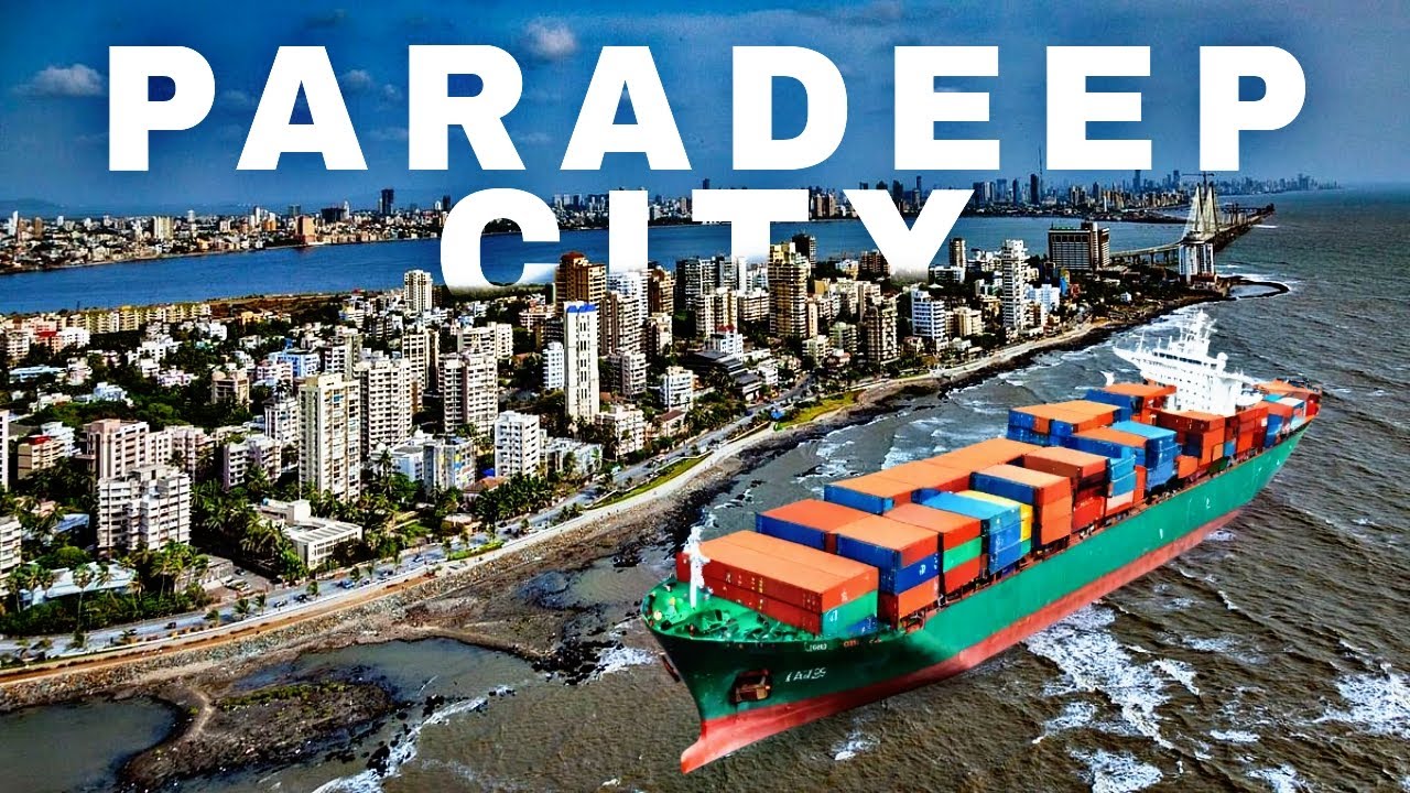 Paradeep City | Paradeep Sea Beach | Port City of Odisha | 4K Video | Paradeep Port