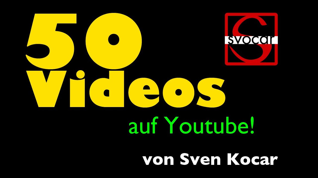 50 Videos auf Youtube: Ein Best of in 55 Minuten