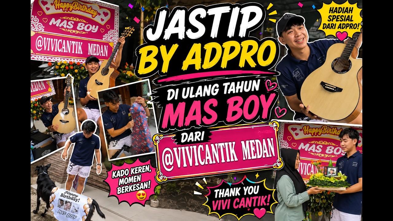 Secuil tentang jastipan Ultah Mas Boy 