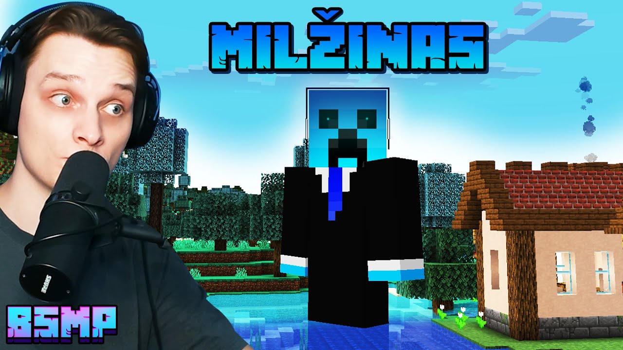 TAPAU MILŽINU! - Minecraft BSMP #2