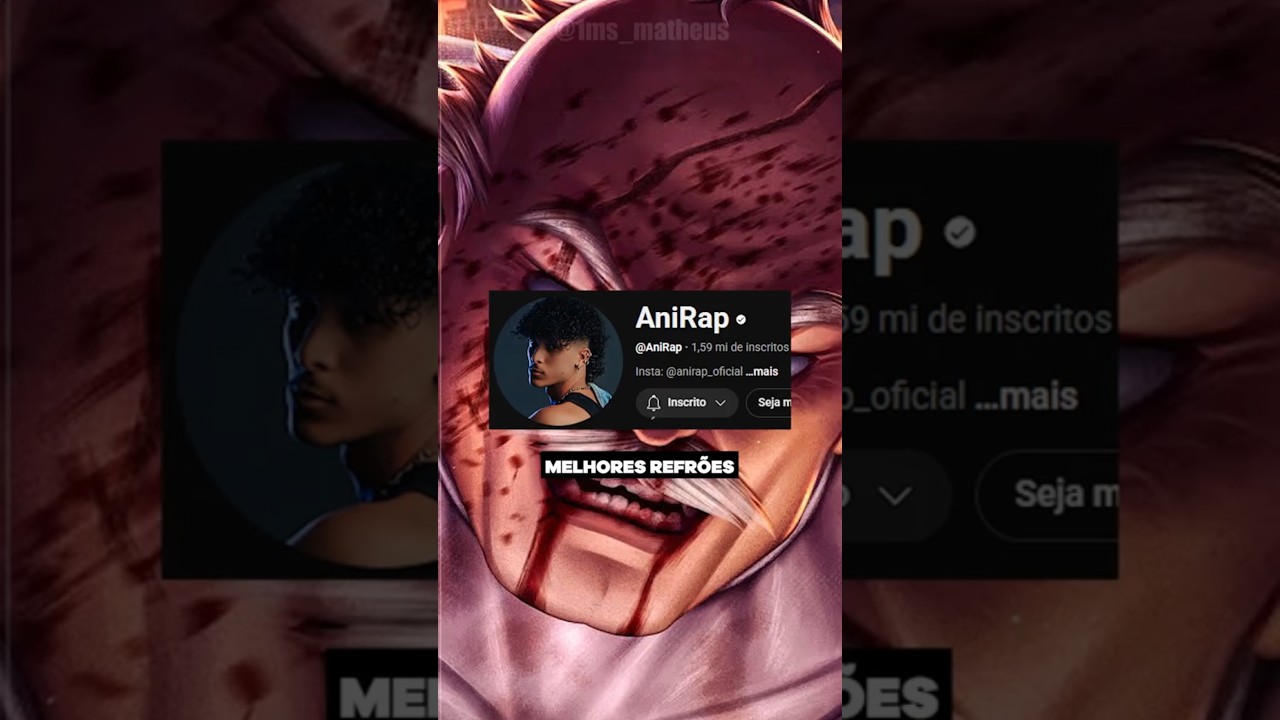 MELHORES REFR&Otilde;ES DO ANIRAP pt.6 #anirap #rapgeek #1msgeek #musicageek #rapdeanime #musica #animes