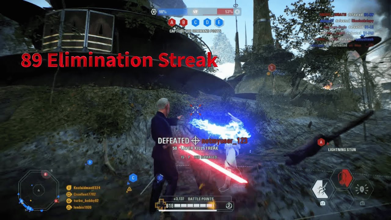 Using the Worst Lightsaber Supremacy Hero/Villain part 11 (no commentary)