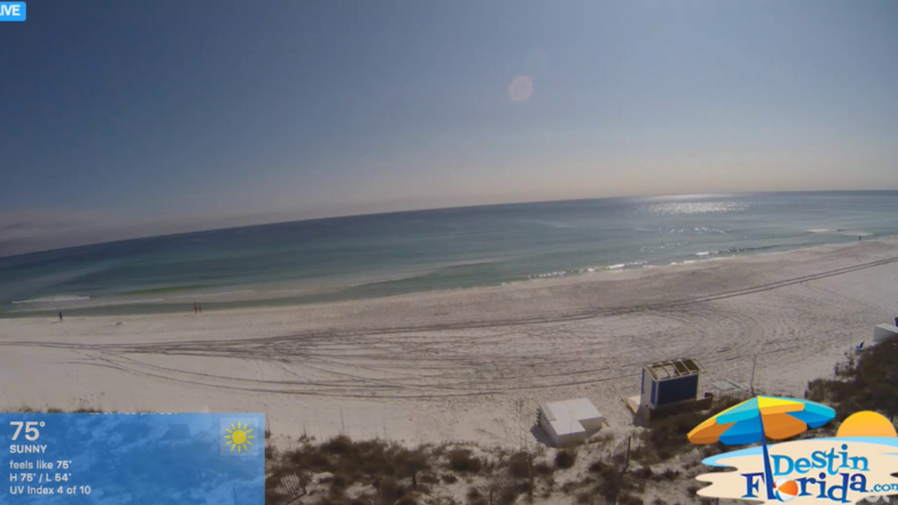 DESTIN FLORIDA - LIVE BEACH!!