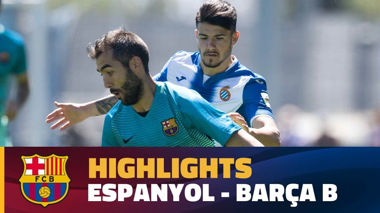 [HIGHLIGHTS] FUTBOL (2AB): Espanyol B - FC Barcelona B (0-2)