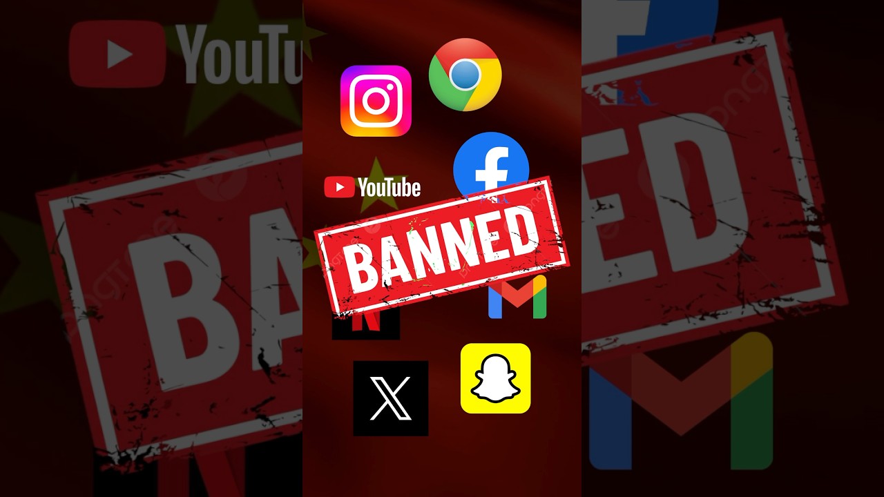 Why Apps Banned in China? #shorts