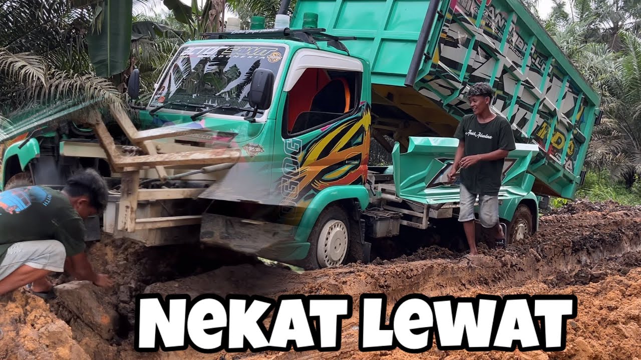 Terpuruk..!! Udah tau begini jalanya malah maksa lewat