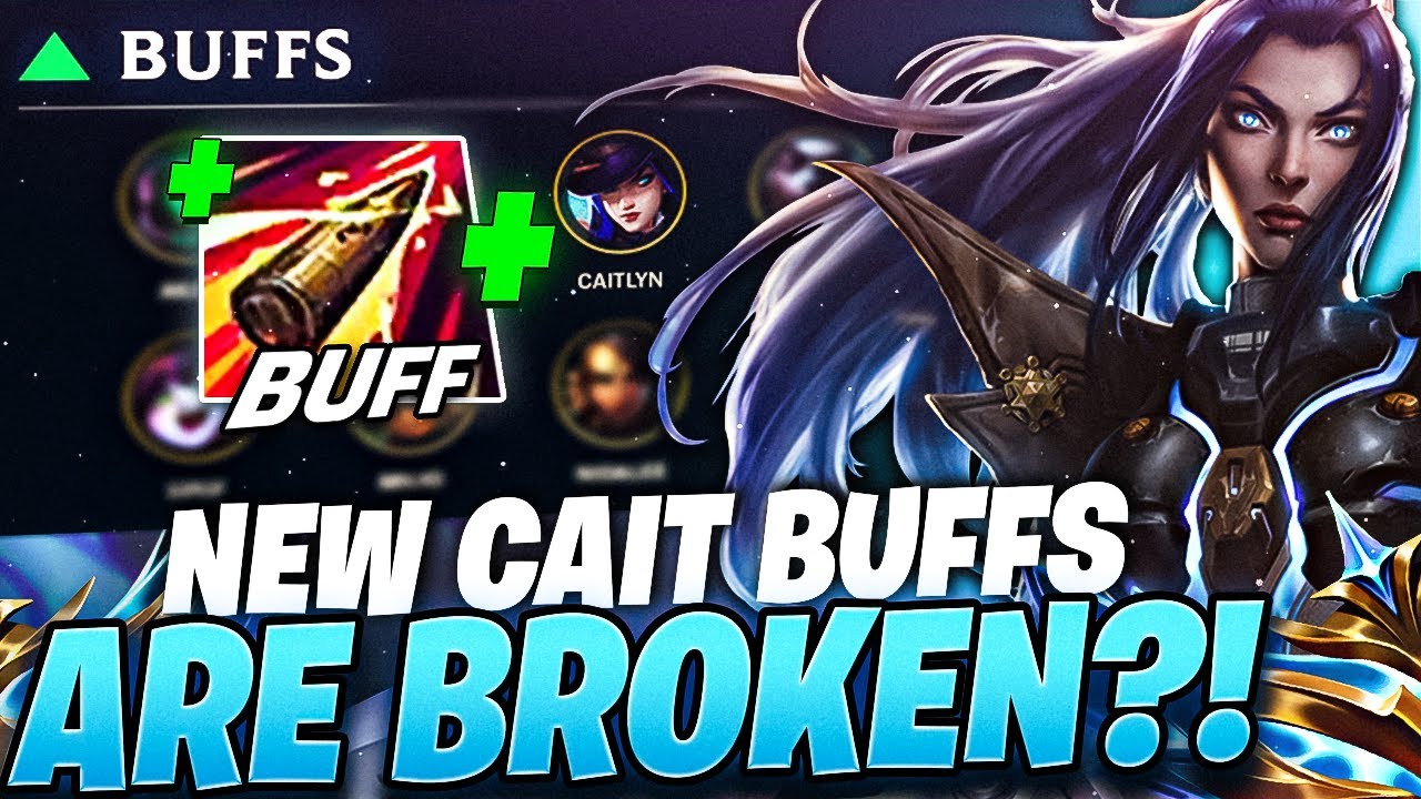 The new Caitlyn buffs are completely BROKEN!? - Carry with Caitlyn patch 13.16 (Challenger gameplay)