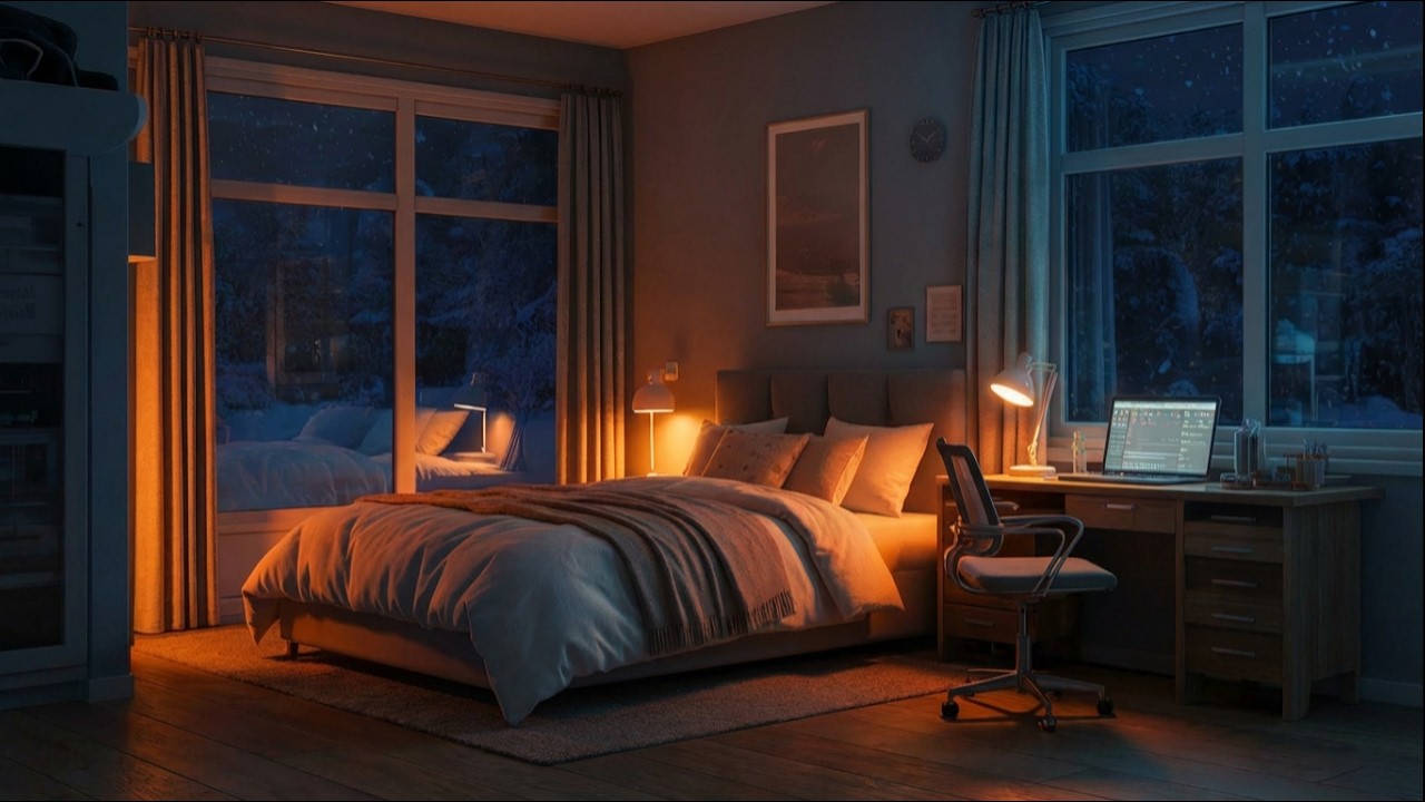 Lo-Fi Piano ❄️ Winter Music for Studying, Relaxing & Sleep