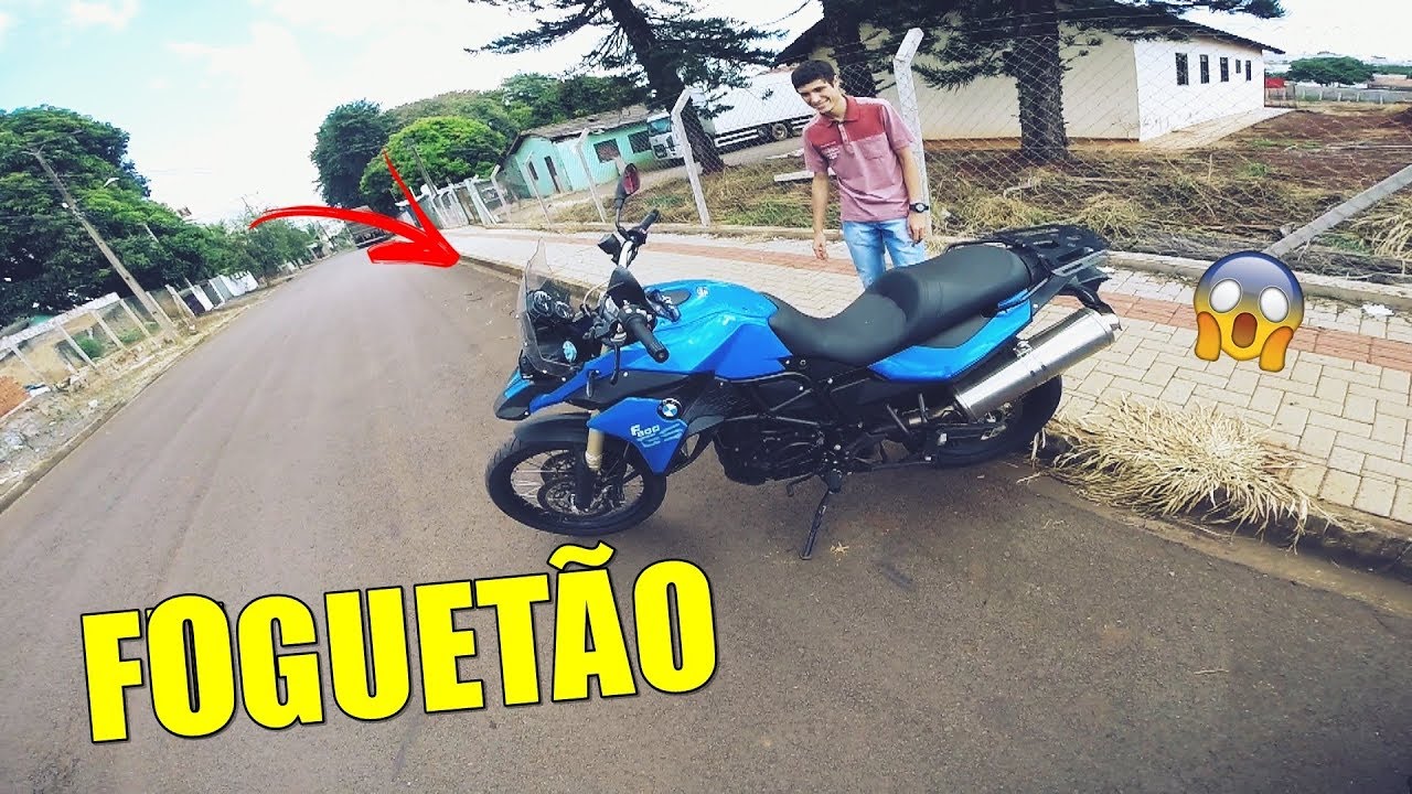 PRIMEIRA VEZ NA BMW F800