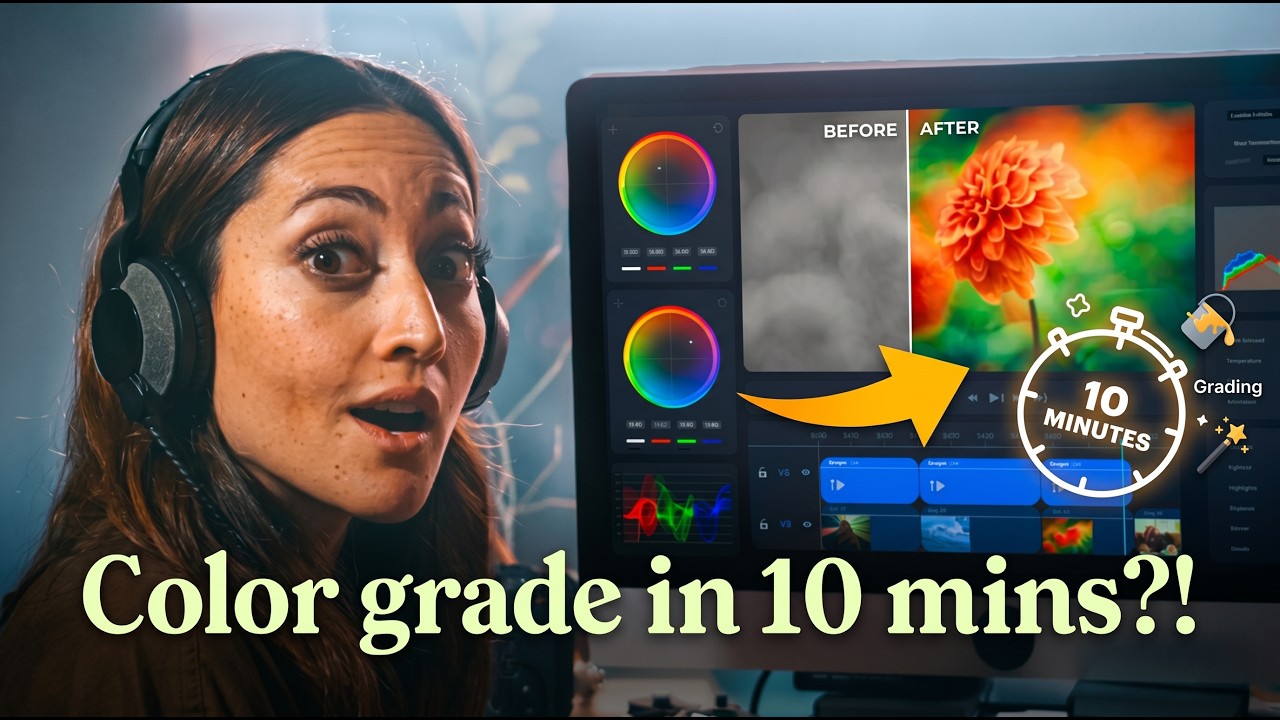 This new AI color grading tool is insane