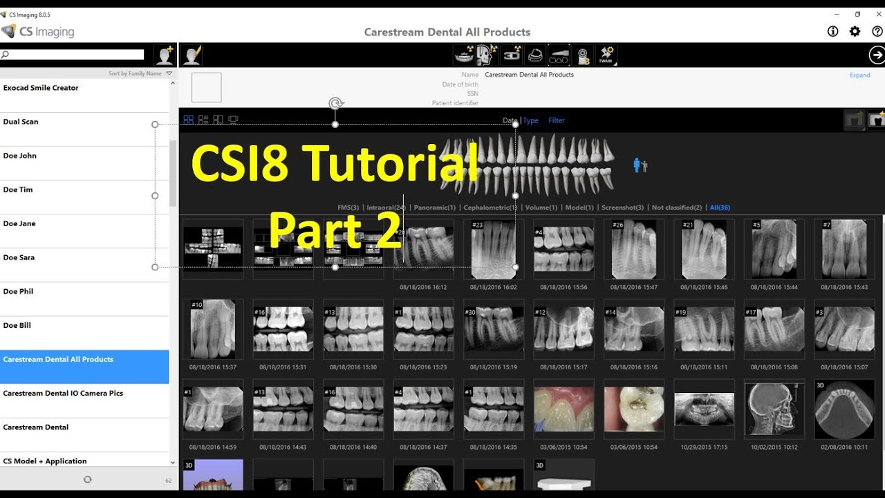 Carestream Imaging Version 8 Tutorial - Part 2