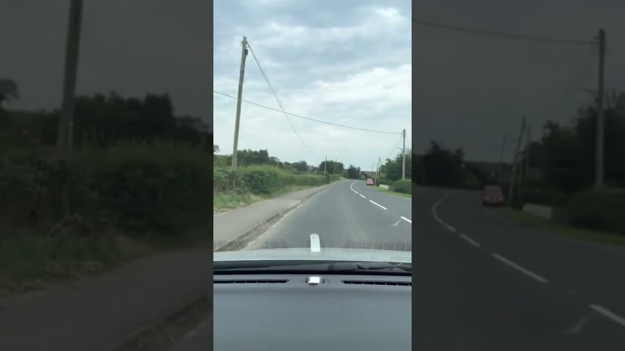 Ni driving test /Newtownards route 6 , Bradshaw towards Dundonald