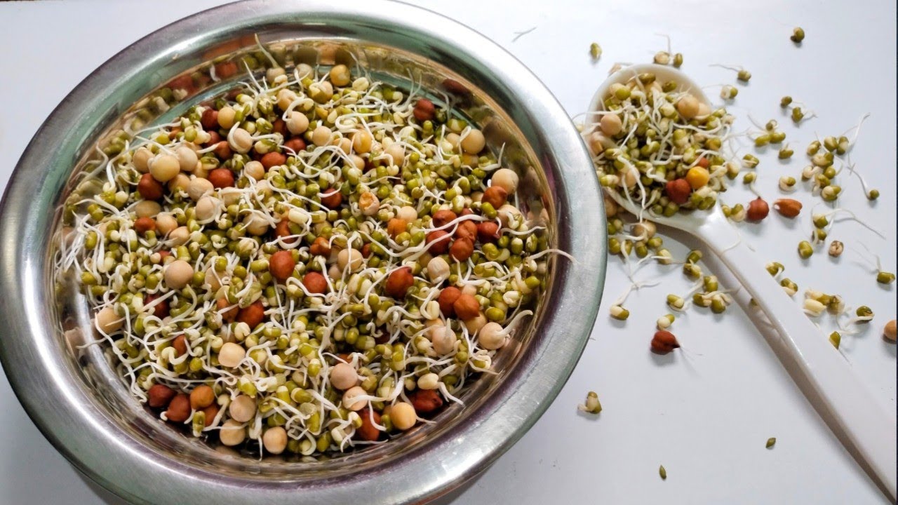 How to make sprouts at home |మొలకలు తయారీ| sprouts making