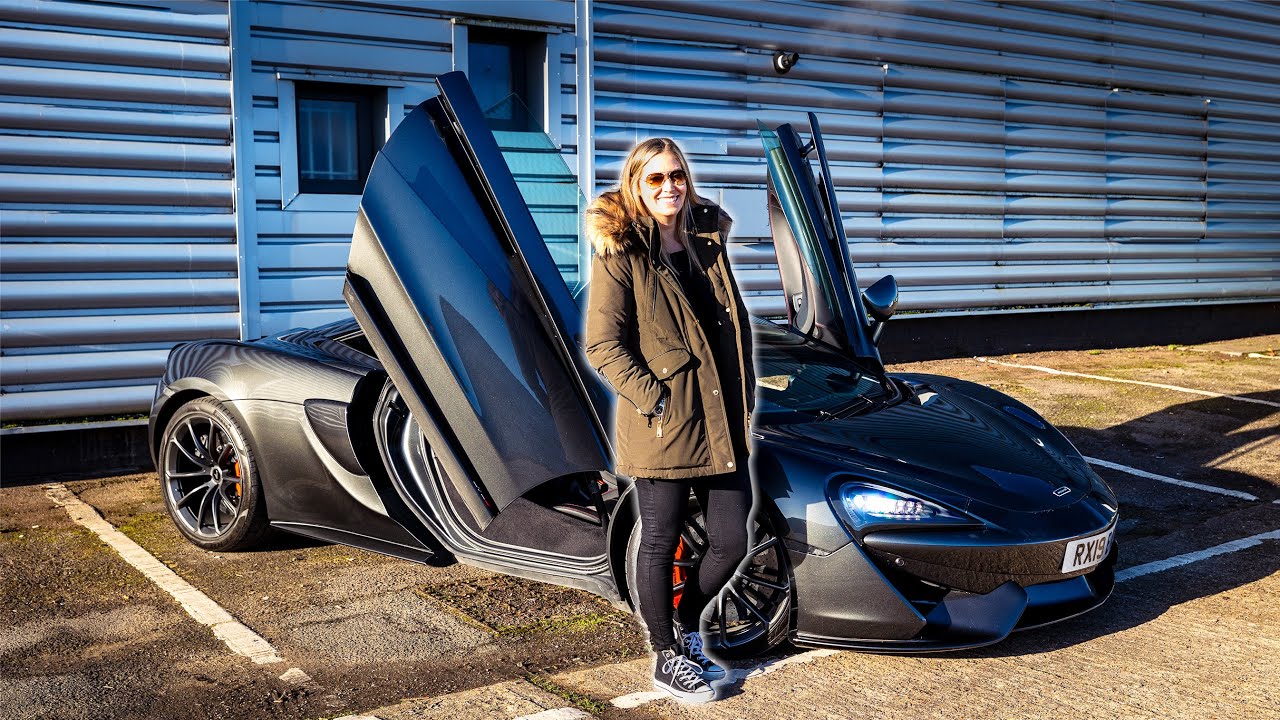Girlfriend Drives The McLaren 570s | How Much Was The Insurance?!