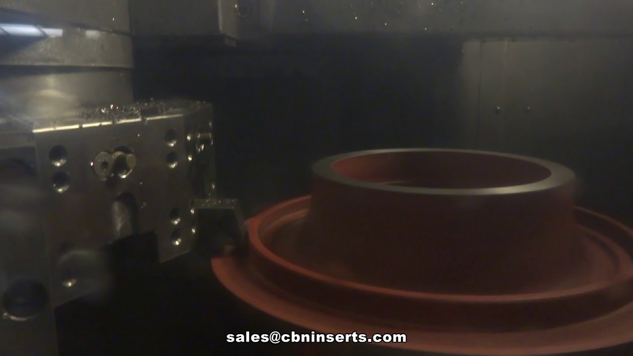 Solid CBN Insert For Automotive Wheel Hub 03