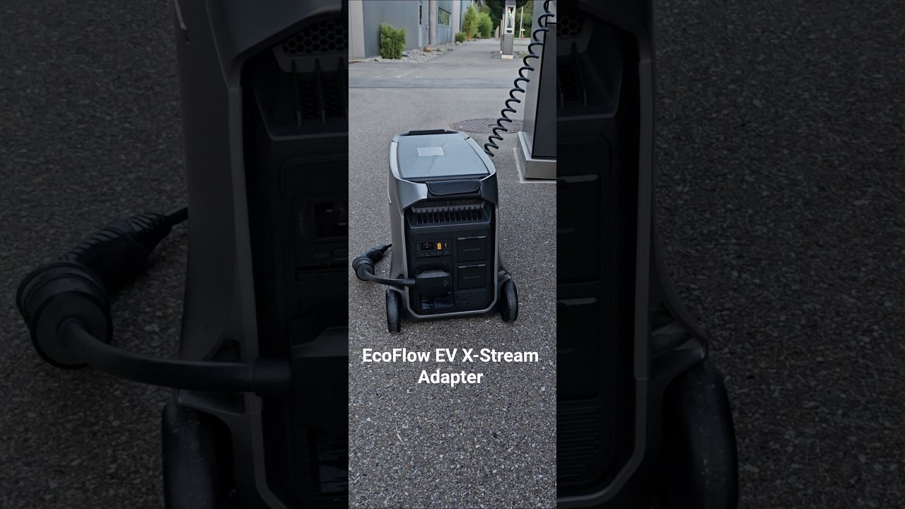 Delta Pro 3 an E-Auto Ladestation.