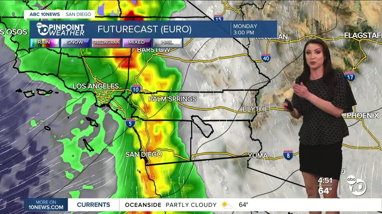ABC 10News Pinpoint Weather with Meteorologist Megan Parry