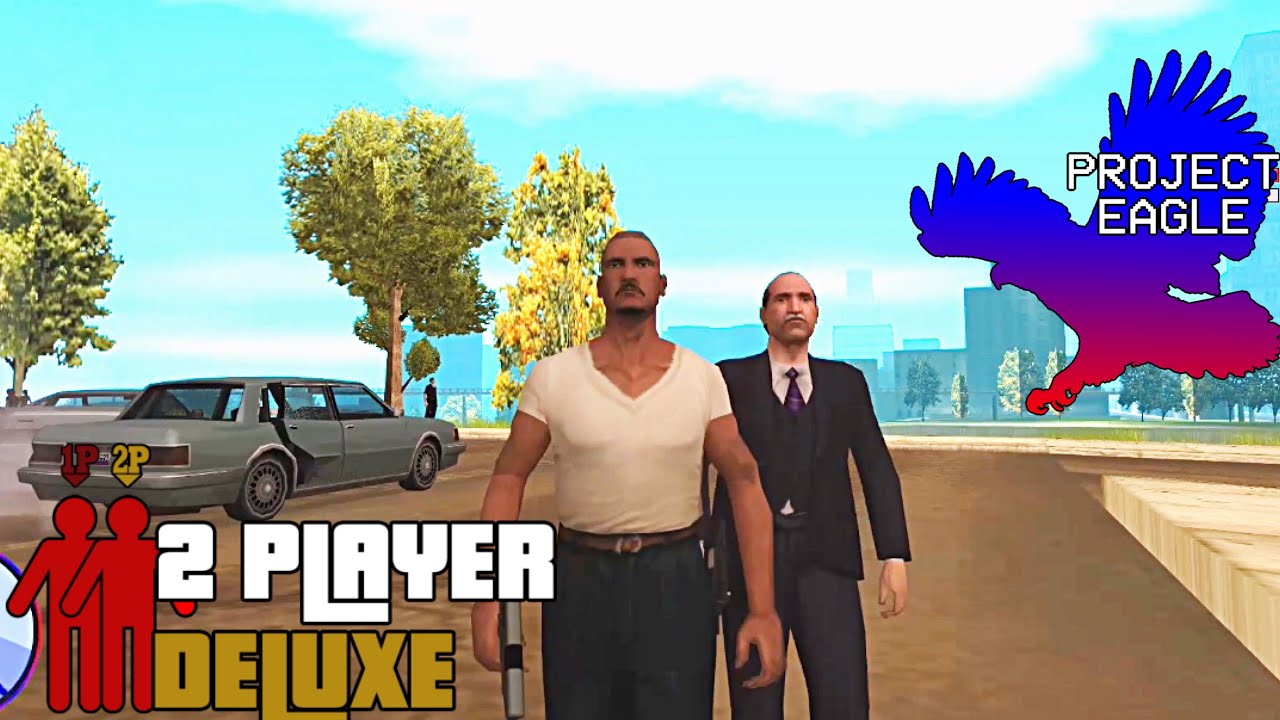GTA San Andreas Project Eagle Mod Jose & Salvatore Leone Drive from Independence City to LibertyCity