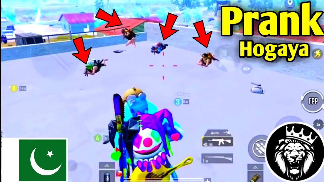 PRANK Hogaya - Next Level Camping / Star ANONYMOUS / PUBG MOBILE