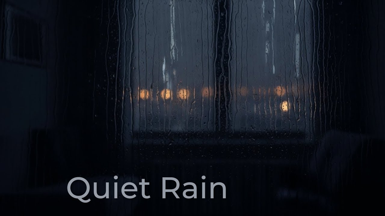 Night Rain to Stop Nighttime Wake Ups | Continuous Sleep Ambience (8 Hours)