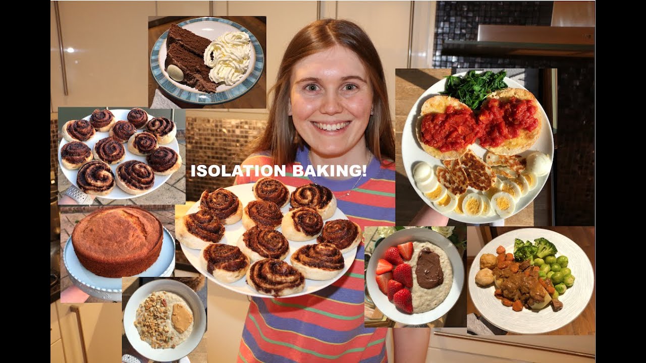 WHAT I EAT IN A DAY IN ISOLATION - NUTELLA SWIRLS + BANANA BREAD RECIPE