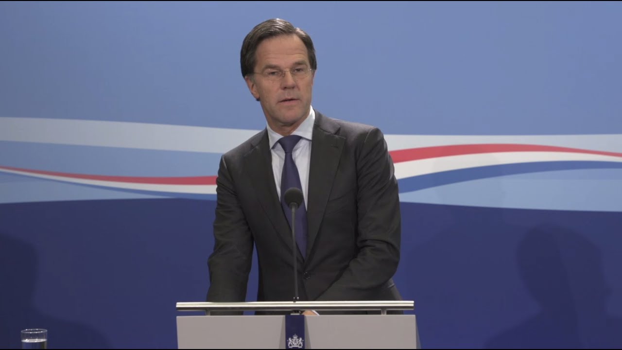 Integrale persconferentie van MP Rutte van 1 mei 2020