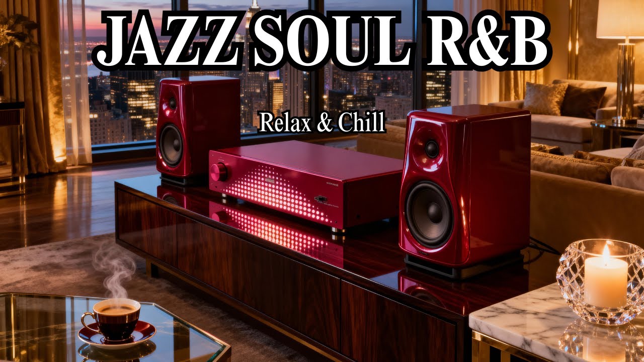 Smooth Jazz & Soulful R&B Beats for Cozy Calm Nights & Relaxing Time Vibes