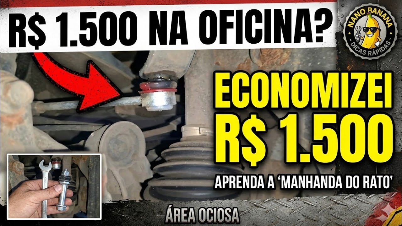 Barulho na suspensão? Como trocar a BIELETA do Ford Ka (Rápido e Fácil)#fordka #suspensão #bieleta 
