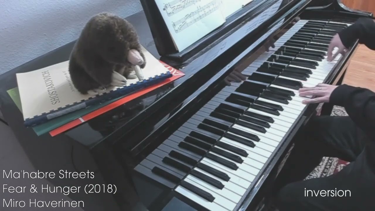 Fear & Hunger - Ma'habre Streets (piano cover)