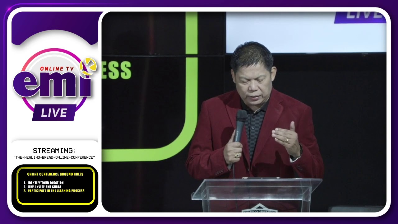 March 22, 2020: The Secret of Staying Healthy | Part 2 with Bishop Emi Domingo.