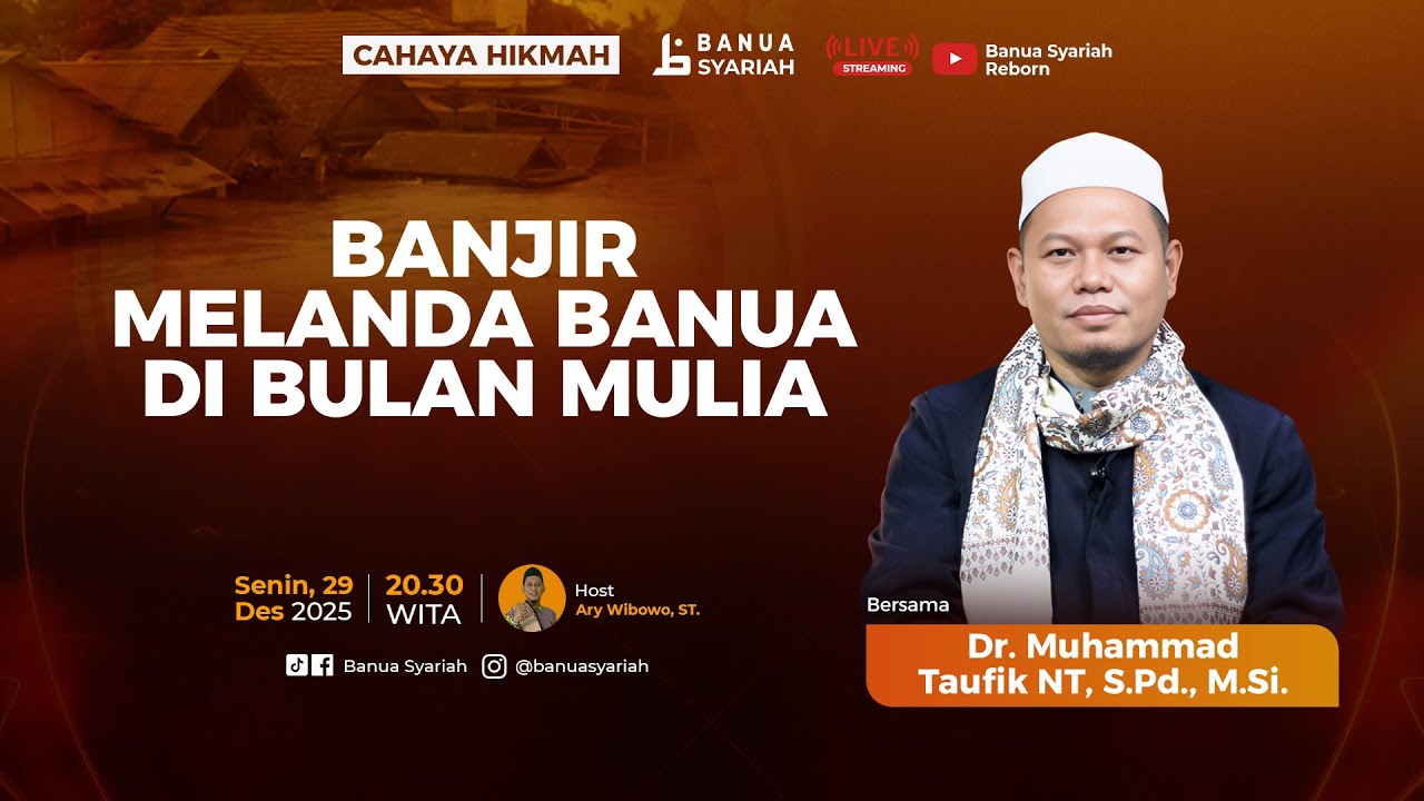 Banjir Melanda Banua di Bulan Mulia