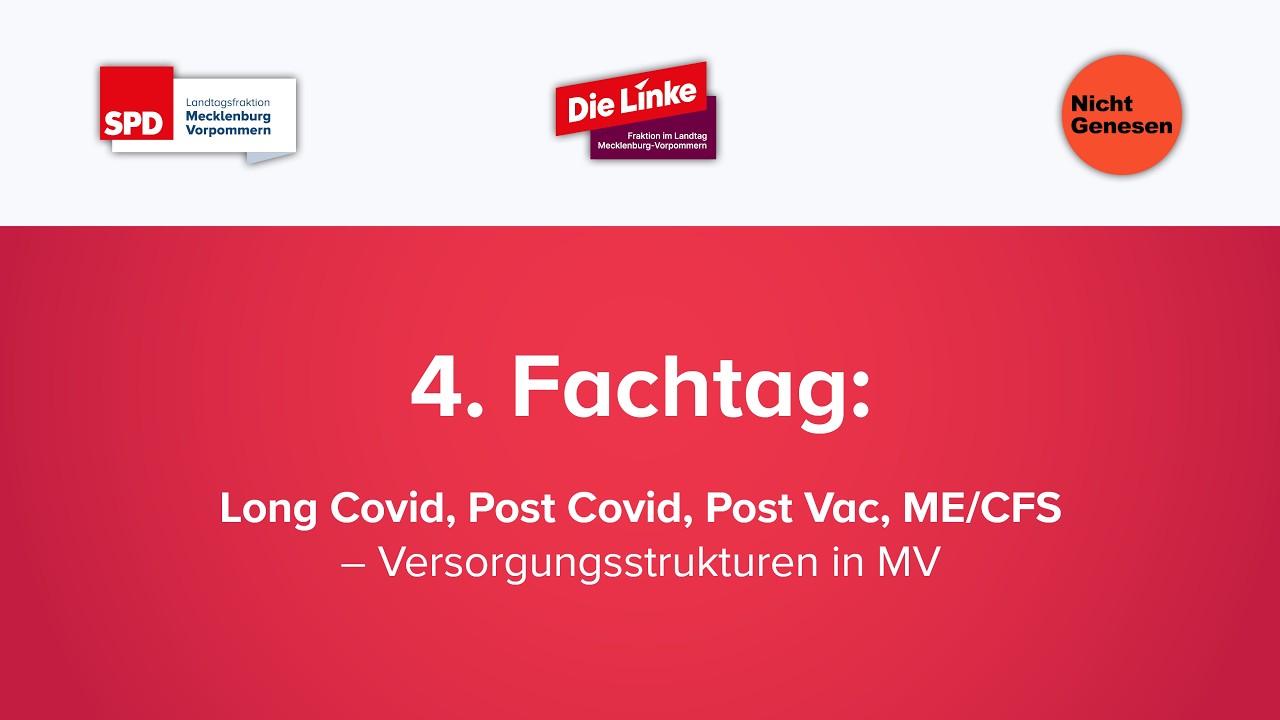 Fachtag: Long Covid, ME/CFS, Post Covid, Post Vac