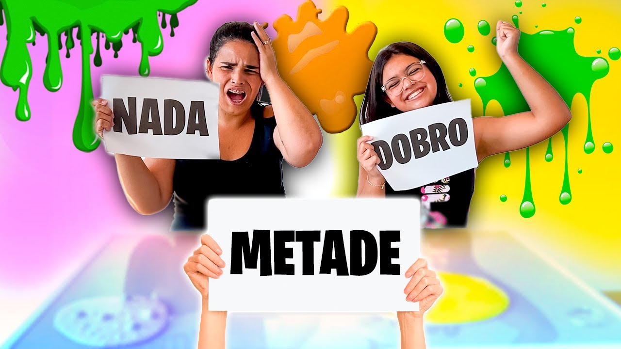 DESAFIO METADE, DOBRO OU NADA!
