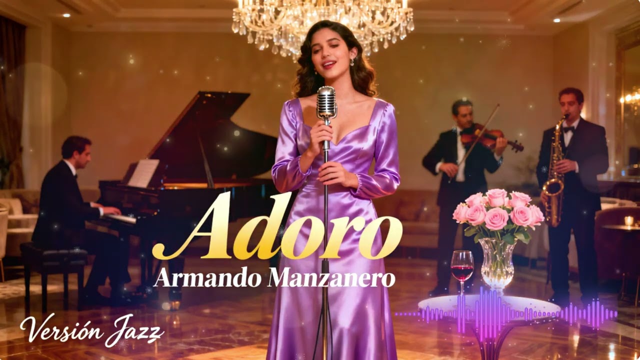Adoro – Armando Manzanero | Cover Bolero Jazz | Jazz Latino Romántico y Elegante