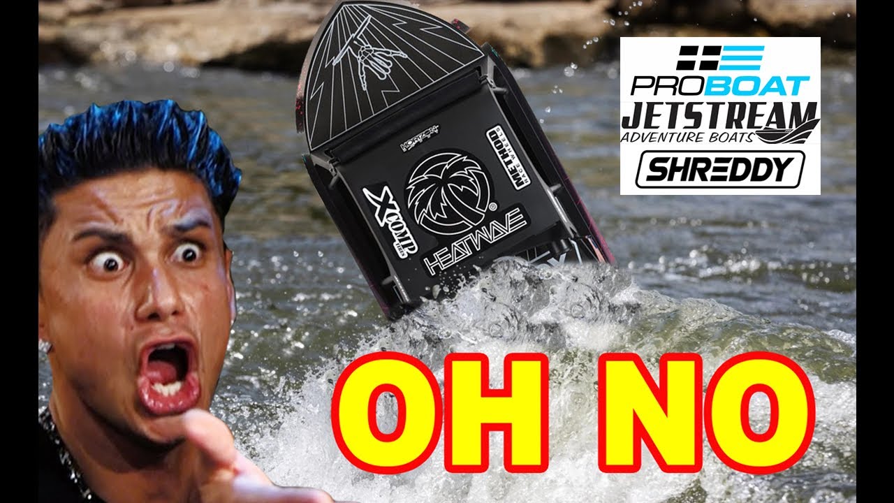 Idiot топит новую радиоуправляемую лодку за 700 долларов! Pro Boat Jetstream Rapids разгромил!